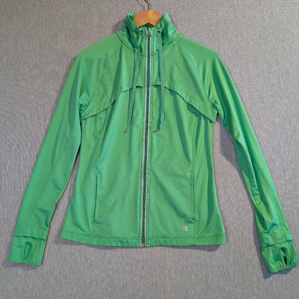 Champion Lightweight Shacket Women's Small Green Jacket